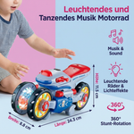 Tanzendes Motorrad mit Musik und Lichteffekten
