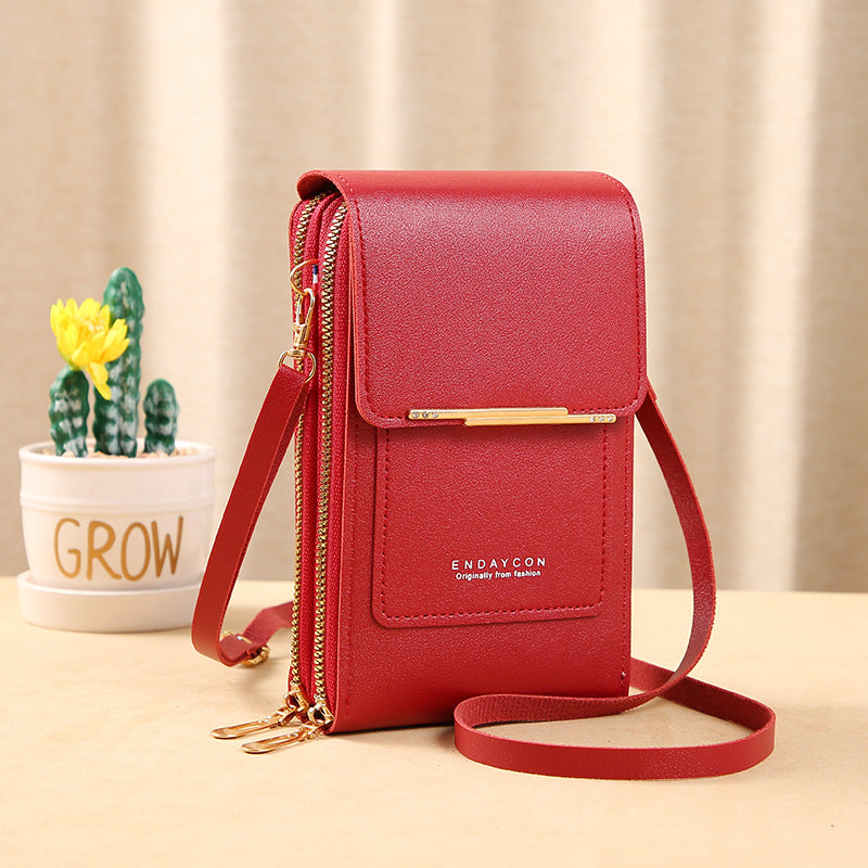 Elegante Handtasche mit RFID-Schutz und wasserdichtem Fach