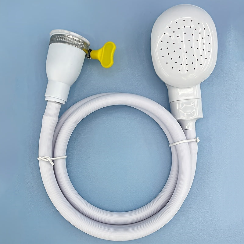 Multifunctional showerhead with flexible hose for household