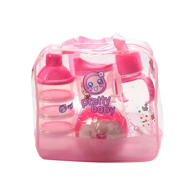 Aufbewahrungsset für Flaschen, Becher und Zubehör – Babyflaschen mit Tasche