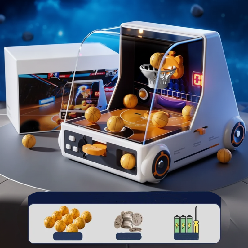 Office Basketball Fun - Compact Arcade Challenge for Every Desk