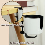 Practical 2-in-1 Drink and Headphone Holder for Desks