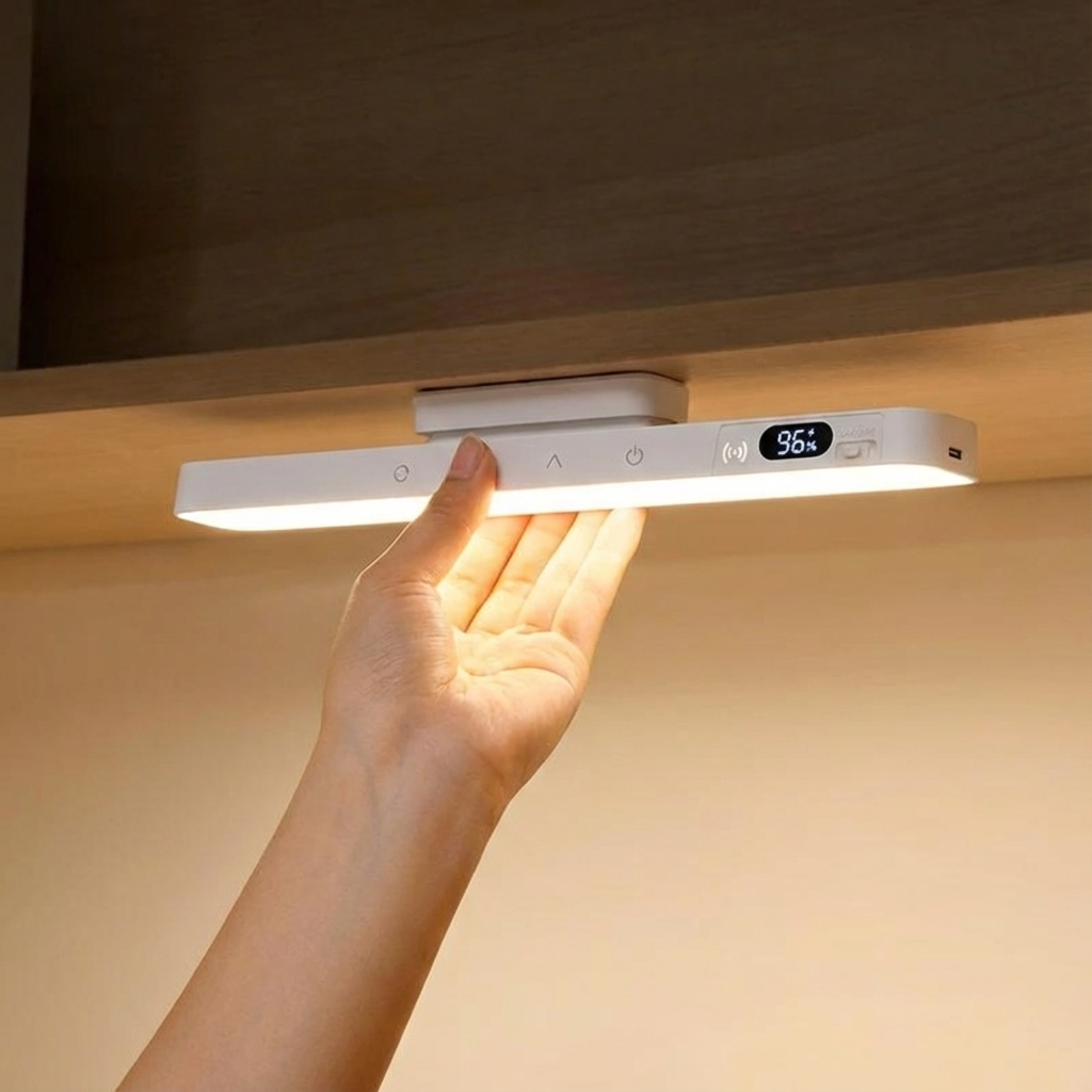Compact LED Desk Lamp with USB Charging Function – Ideal Lighting for Work and Relaxation