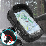 Wasserdichter Handyhalter für Fahrrad und Motorrad – 360° drehbar, passend für 4,5–6,4 Zoll