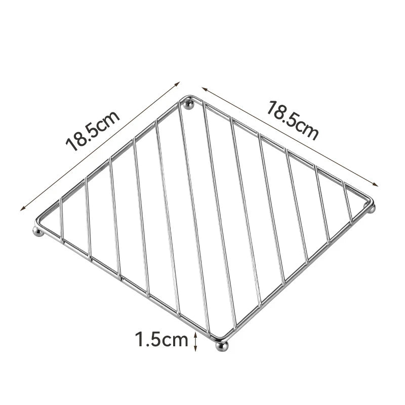 Stainless Steel Coaster for Optimal Heat Protection | Ø 120 mm