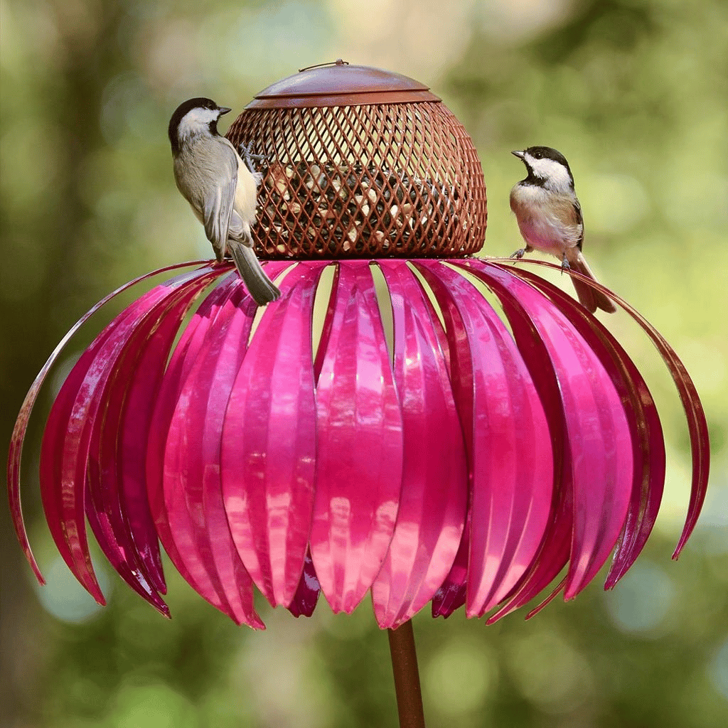 Vogelparadies im Garten | NaturNest - Elegantes Futterhaus