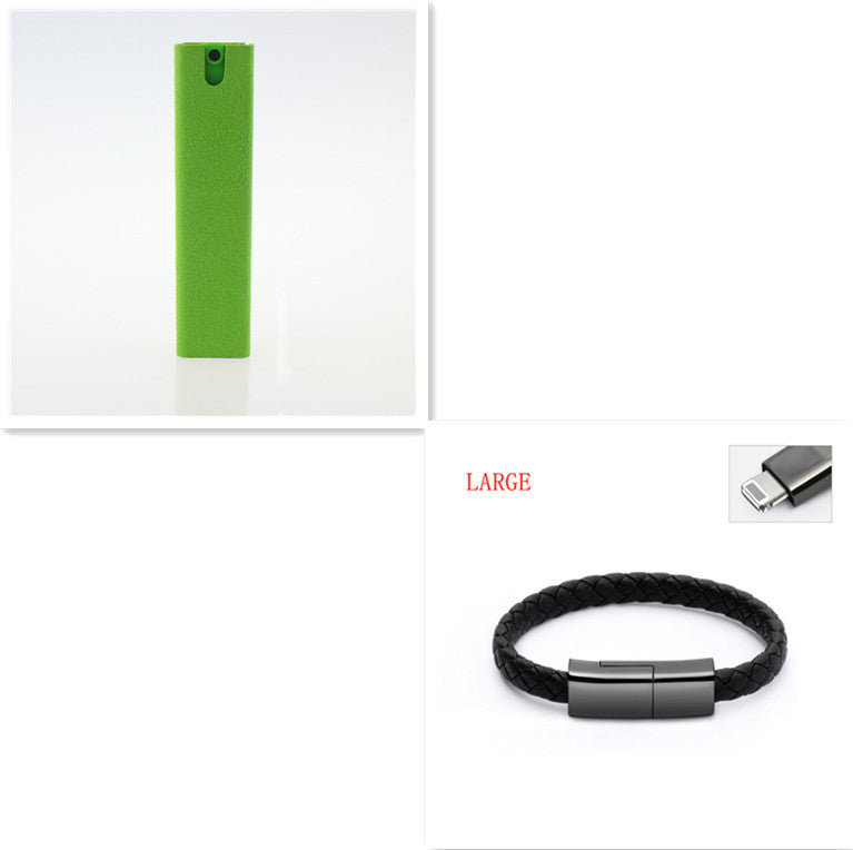 2-in-1 Bildschirmreinigungsset mit Mikrofasertuch | KlarVisio