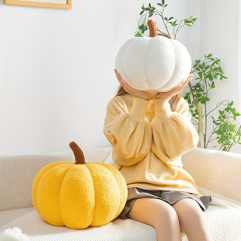 Cozy Pumpkin Pillow – Soft Decorative Pillow for Autumn and Halloween