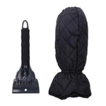 WinterWächter Ice Scraper with Fleece Glove | Warm & Waterproof | Scratch Protection for Your Vehicle