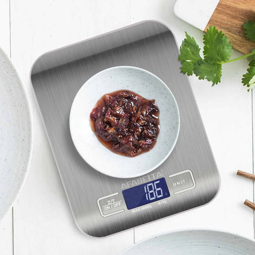 Präzise Küchenwaage: 5KG/11lb für müheloses Wiegen