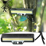 Solar LED Motion Sensor with Flexible Arm | IP44 Waterproof | Ideal for Garden & Camping