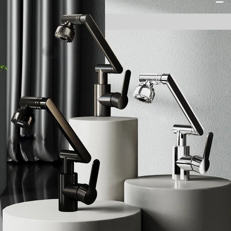 FlexiFlow 360° Universeller Wasserhahn für Waschbecken