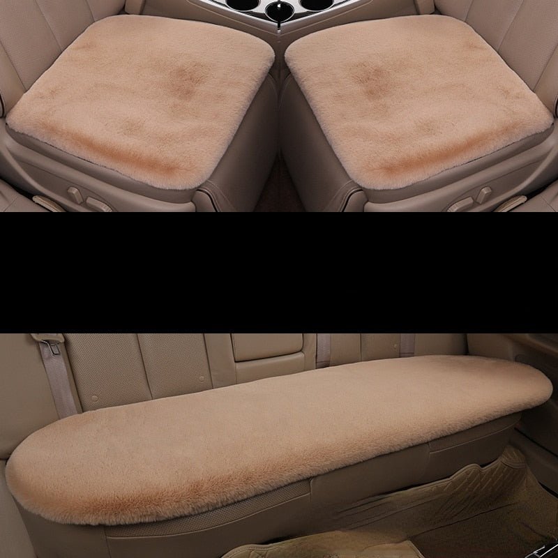Cozy car seat cushion for warm car journeys