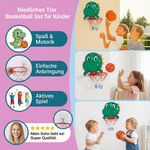 Basketball Set für Kinder mit niedlichen Tiermotiven