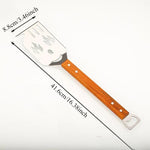 GrillMaster 7-in-1 Multifunctional Stainless Steel Grill Helper