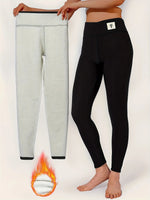 Women's Thermal Leggings | Luxurious Warmth & Body Shaping | High Waist with Butt Shaping