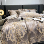 Elegantes Bettwäsche Set aus ägyptischer Baumwolle – 1000 TC für höchsten Komfort