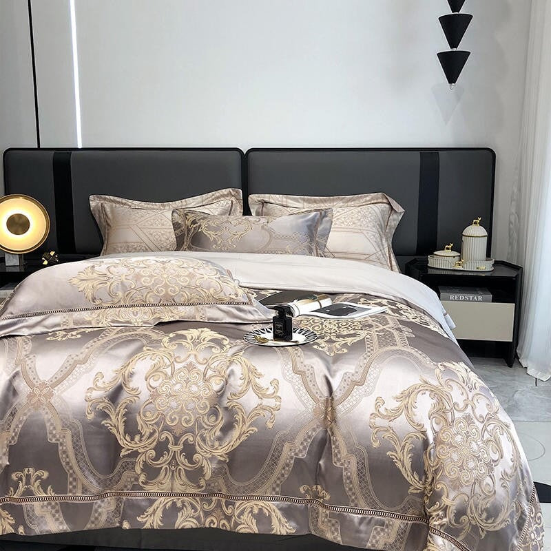 Elegantes Bettwäsche Set aus ägyptischer Baumwolle – 1000 TC für höchsten Komfort