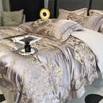 Elegantes Bettwäsche Set aus ägyptischer Baumwolle – 1000 TC für höchsten Komfort