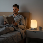 Natürliches Aufwachlicht mit Klangtherapie