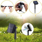 Solar-Lichterkette mit Wassertropfen-Design – 8 Modi