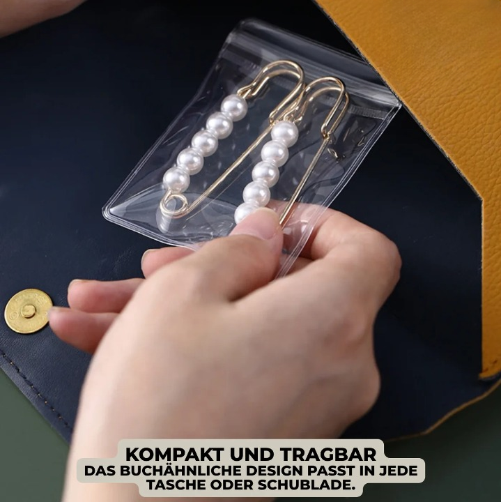 Schmuckaufbewahrungsbuch mit 30 durchsichtigen Fächern