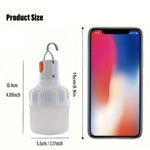 Wiederaufladbare USB-Lampe mit Lithiumbatterie und ABS-Gehäuse – PowerGlow LED-Leuchte
