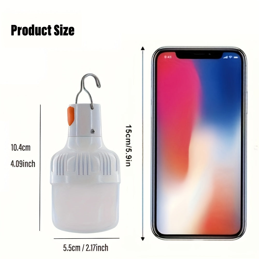 Wiederaufladbare USB-Lampe mit Lithiumbatterie und ABS-Gehäuse – PowerGlow LED-Leuchte