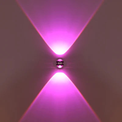 NaturaLuxe LED-Wandlampe | Elegantes Design aus Nussbaum | 6W | Wandmontage