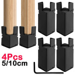 High-quality furniture legs with adjustable height for more comfort