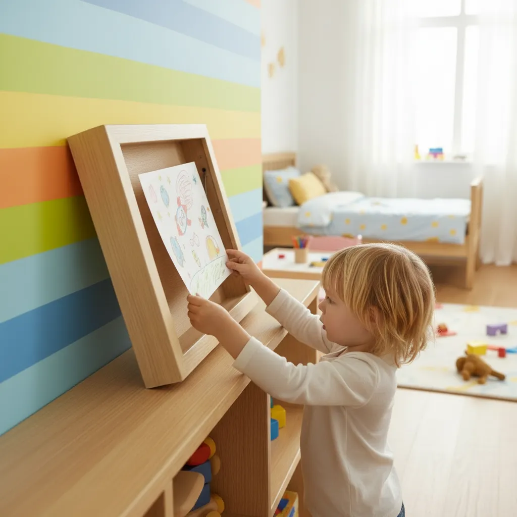 Kreativrahmen – Der perfekte Platz für Kinderkunstwerke