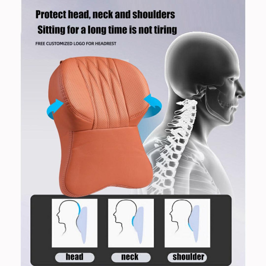 Ergonomisches Autositzkissen für Nackenentspannung