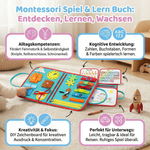 Spiel- und Lernbuch nach Montessori-Prinzipien