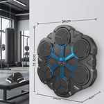 Interaktives Wand-Boxziel mit Licht und Sound – Bluetooth Musiktrainer