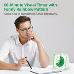 Farbenfroher Zeitmanager – 60-Minuten Countdown-Timer für Zuhause und Büro