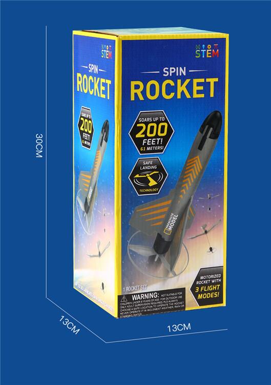 Hochfliegender Spaß: Der neuartige Raketenstarter für Kinder