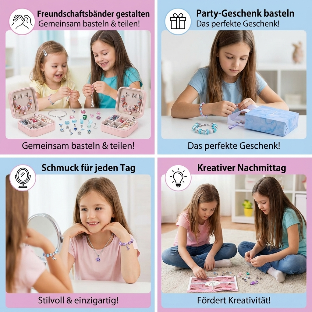 Bastelset für Schmuckherstellung – DIY Schmuck selbst gestalten