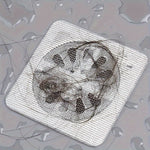 Abfluss-Schutzaufkleber für mühelose Reinigung - 10er Set