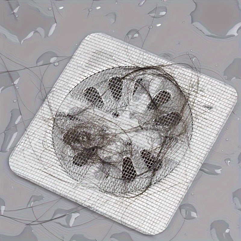 Abfluss-Schutzaufkleber für mühelose Reinigung - 10er Set