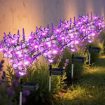 Sonnengartenstrahler mit Lavendel-Schmetterling | LED | Wetterfest