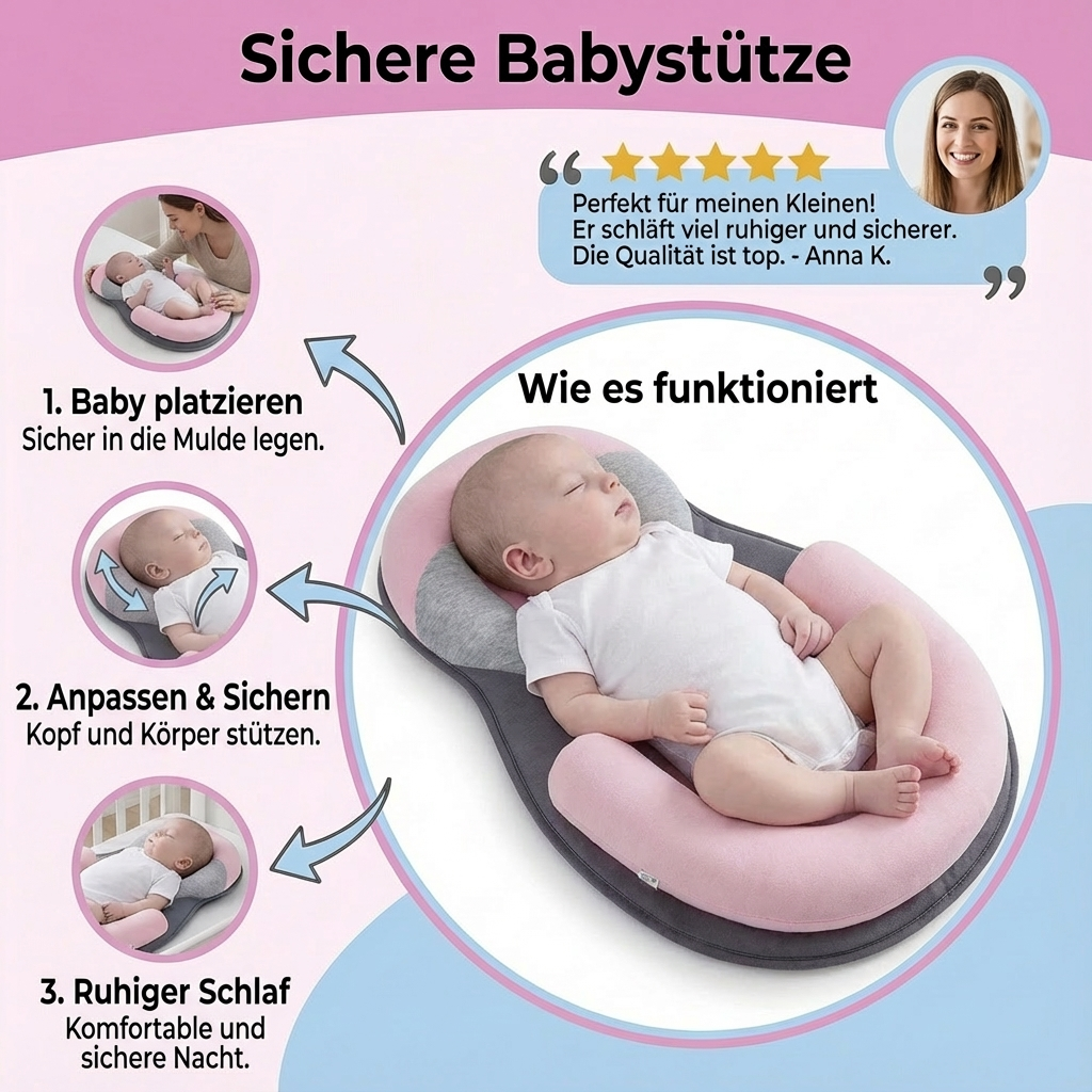 Stabile Unterstützung für Babys