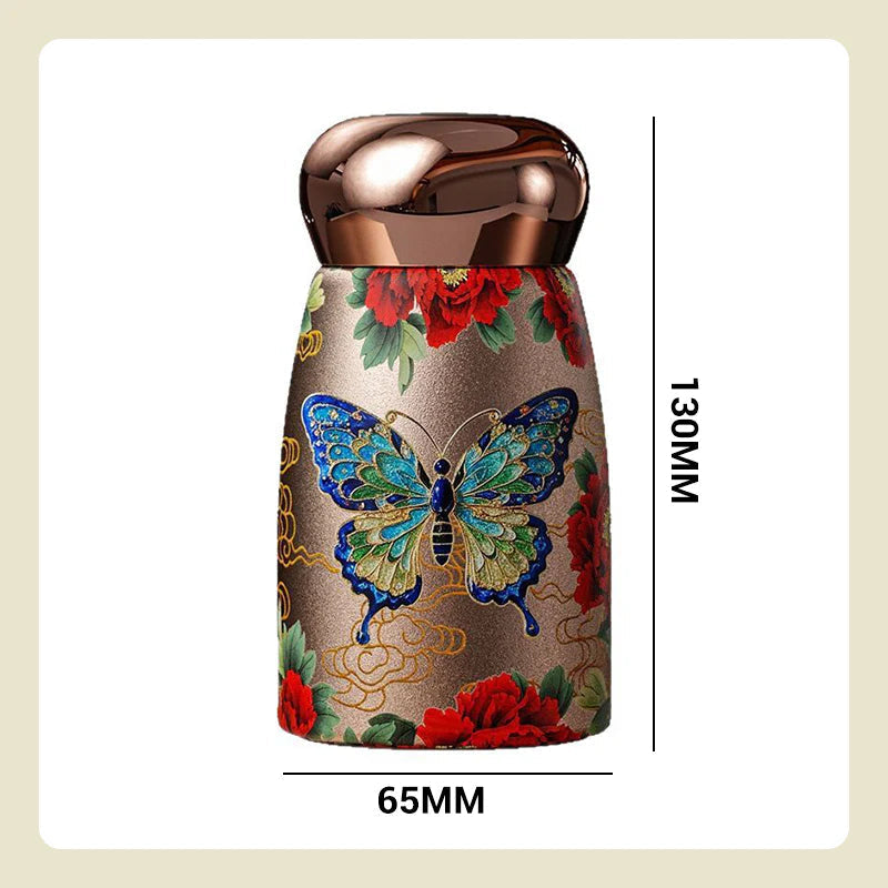 Elegant thermal mug with intelligent temperature control