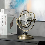 Elegante Sanduhr mit Goldrahmen – Zeitloses Design für Ihr Zuhause