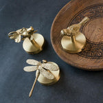 Gold Finished Animal Coat Hook for Home Decoration