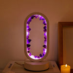 Handgefertigte Amethystlampe für Entspannung und Ruhe – CrystalGlow