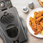 Elektrische Fritteuse 2L mit verstellbarer Temperaturregelung