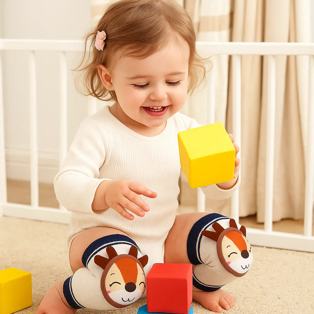Bequeme Knieschützer für Kleinkinder in niedlichem Design