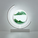 Faszinierende LED Tischlampe mit Sandbild | SandScape