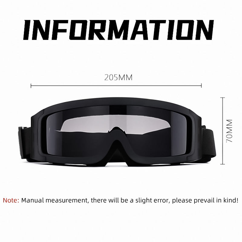 Sicherheitsbrille Mistview für Brillenträger – mit austauschbaren Gläsern