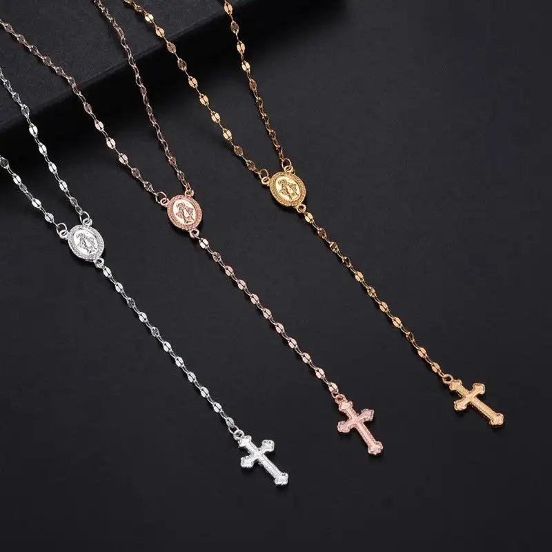 Spiritueller Rosenkranz Halskette – Eleganter Schmuck für jeden Anlass